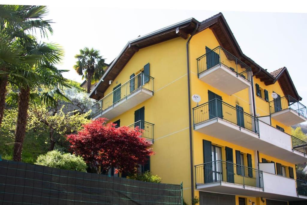Ca' Gialla 2 - Sul Lago Di Lugano, Terrazza E Parcheggio - Cadegliano Viconago Exterior foto